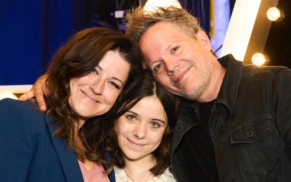 Marie-Élaine Thibert, Rémy Malo et leur fille Marie-Félix