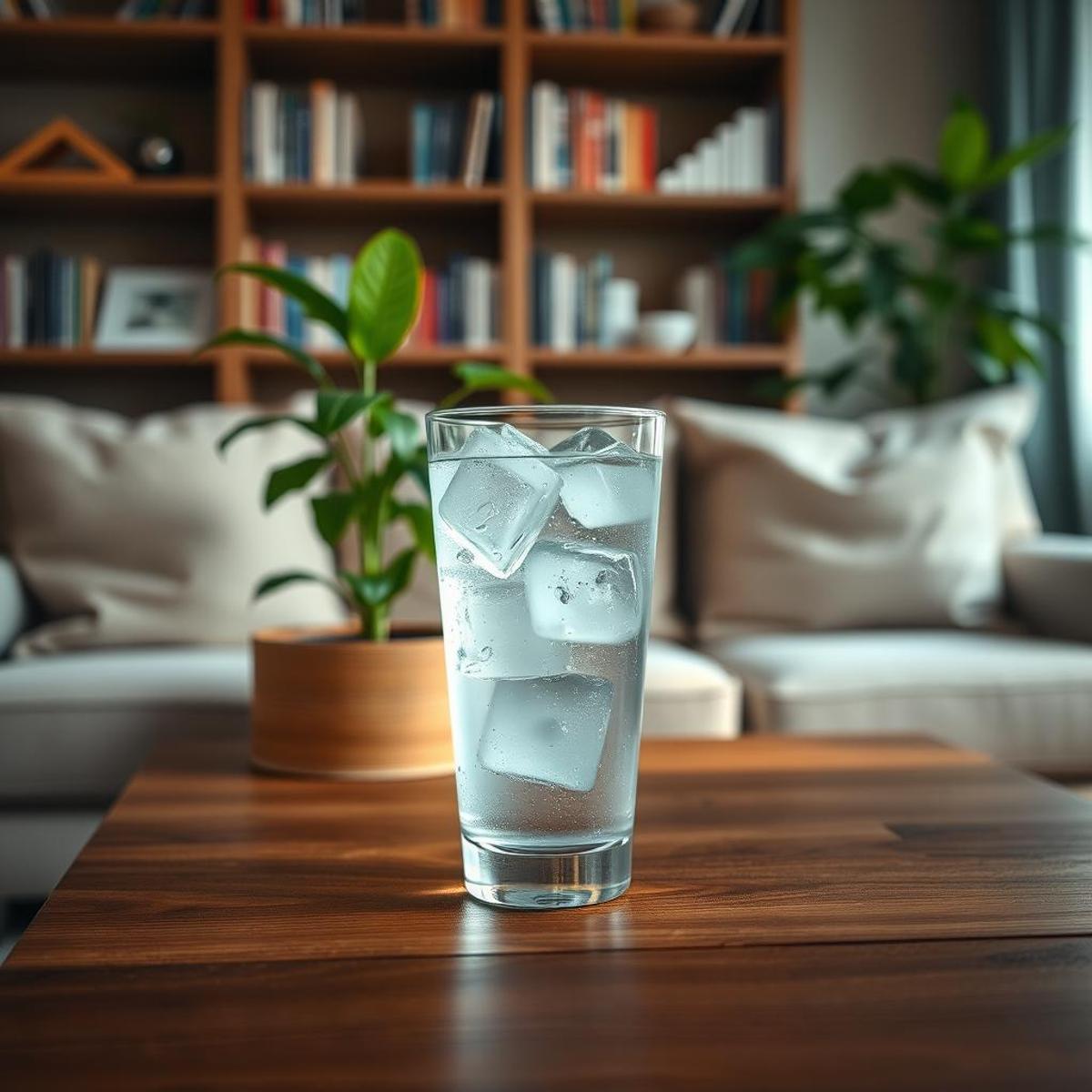 Verre glaçons