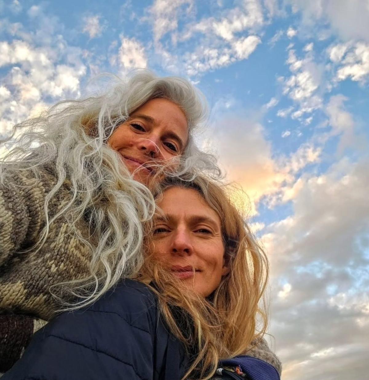 Elise et sa conjointe