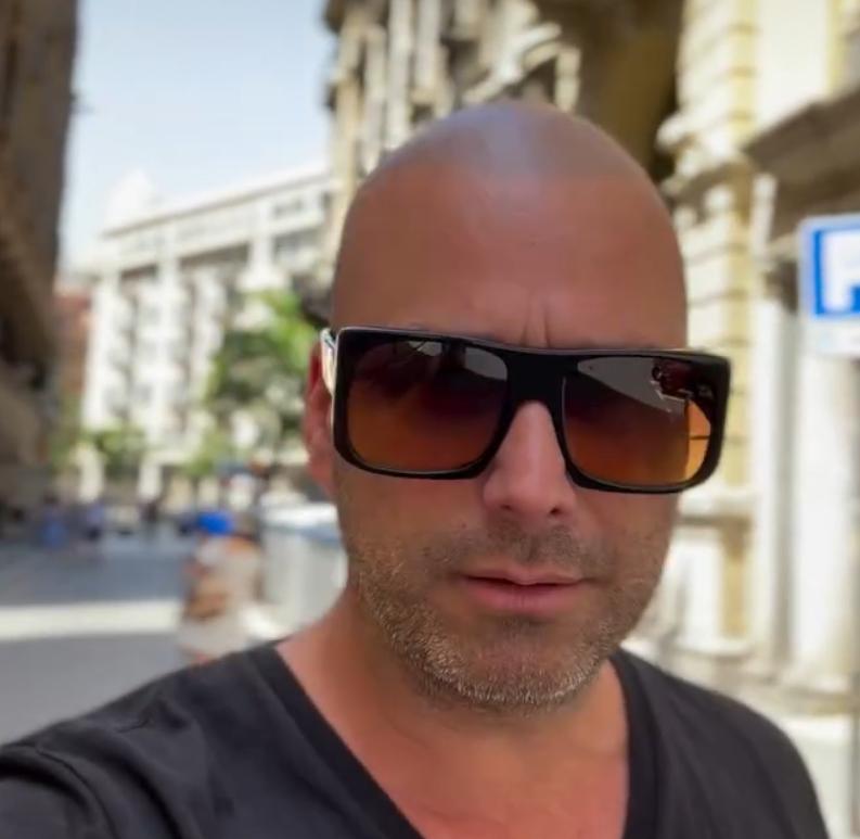 Daniel Corbin, Instagram capture écran