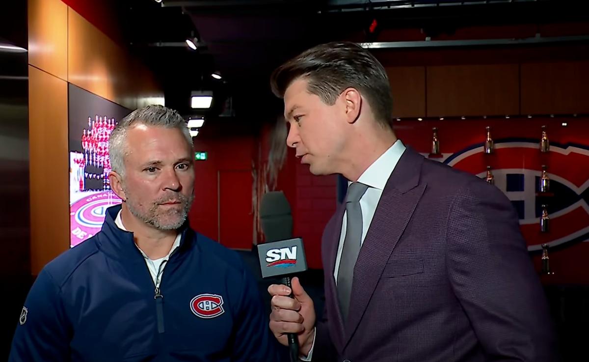 Martin St-Louis et Kyle Bukauskas à Sportsnet