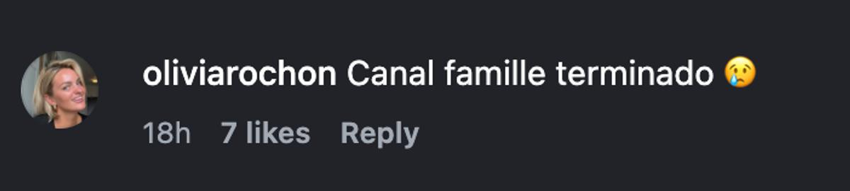 Commentaire d'Olivia rochon