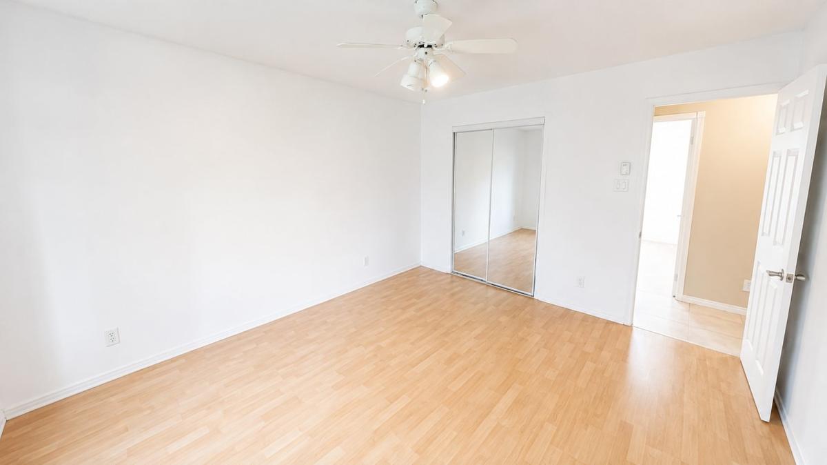Chambre principale spacieuse