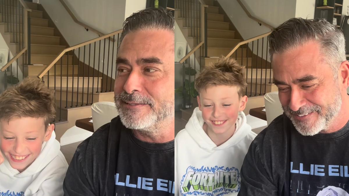 Benoît Gagnon et son fils Charles