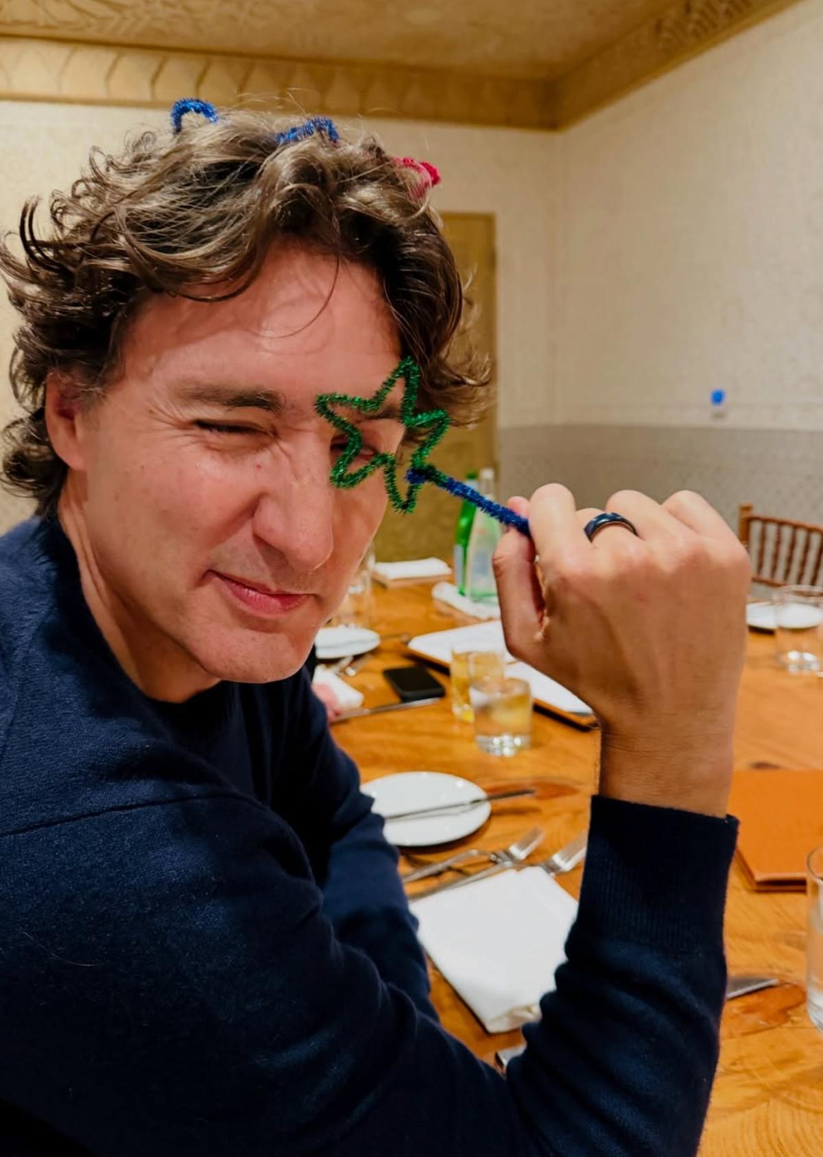 Justin Trudeau en fée des étoiles