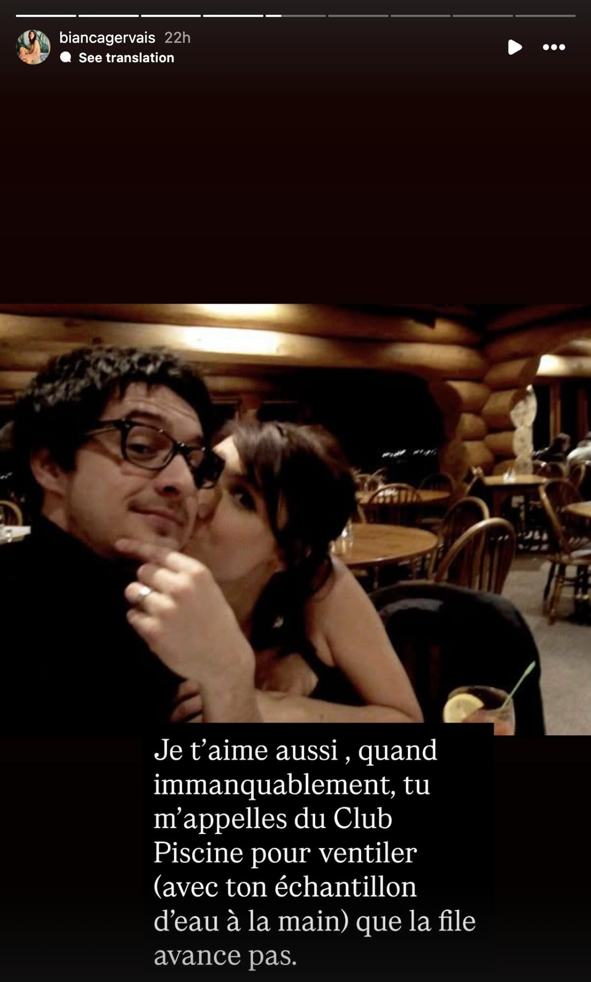 Bianca Gervais et Sébastien Diaz