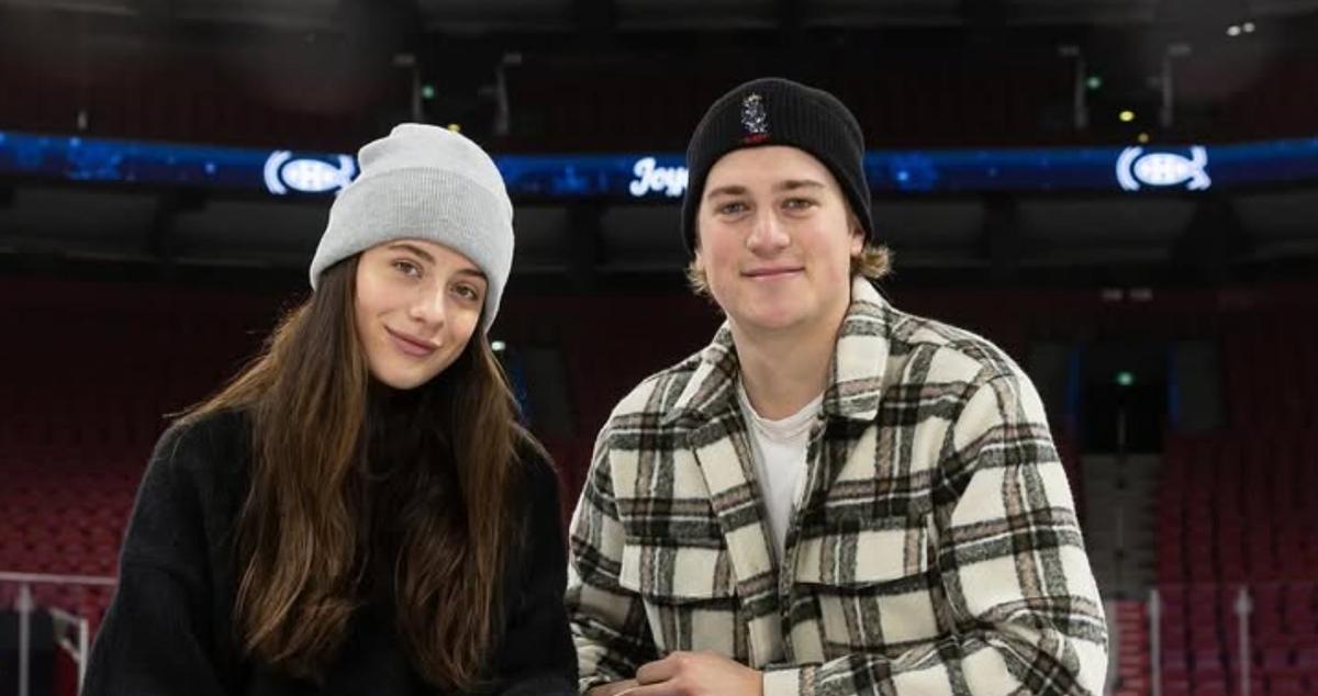 Samuel Montembeault et Daryanne Ayotte