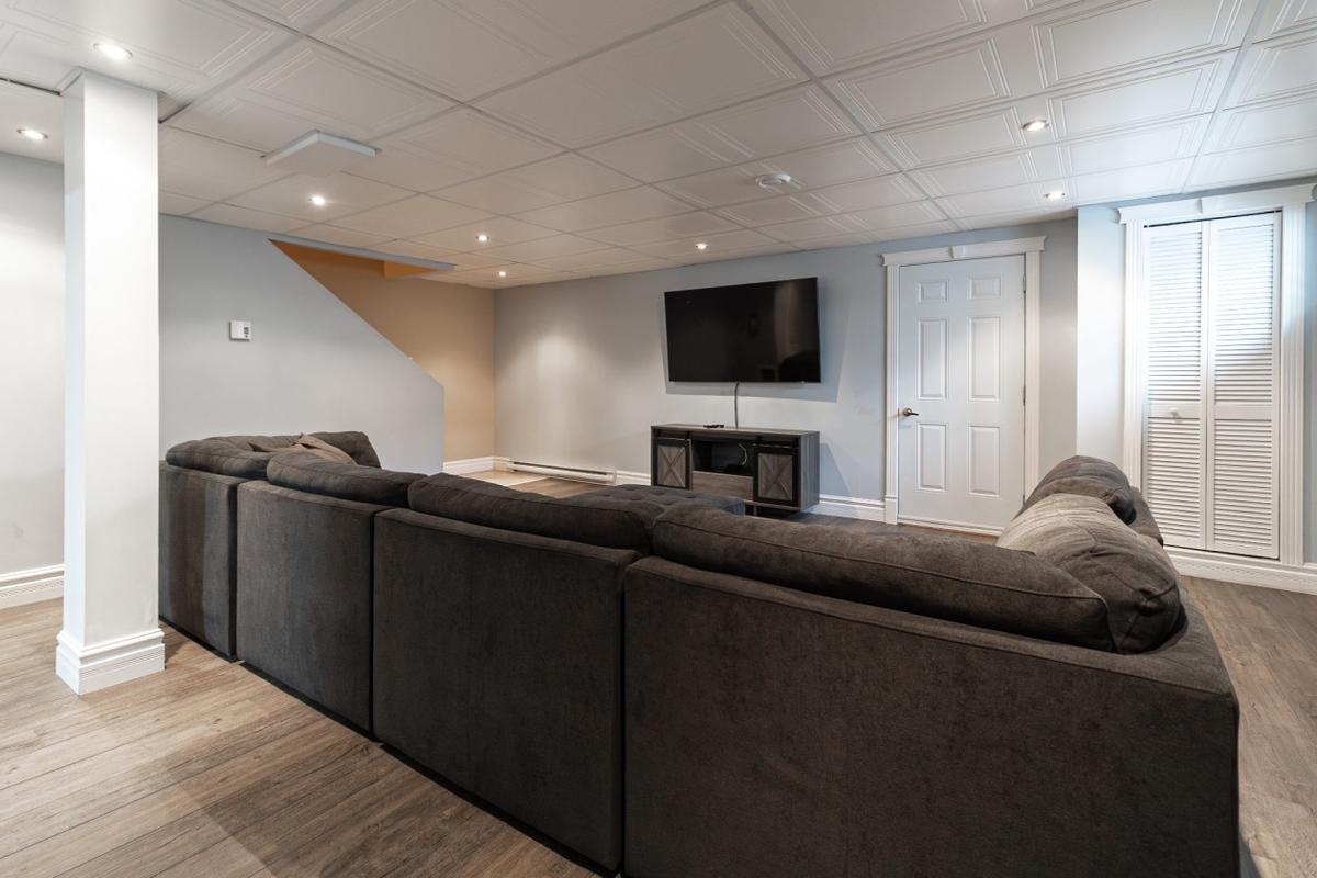 Espace détente de la salle familiale