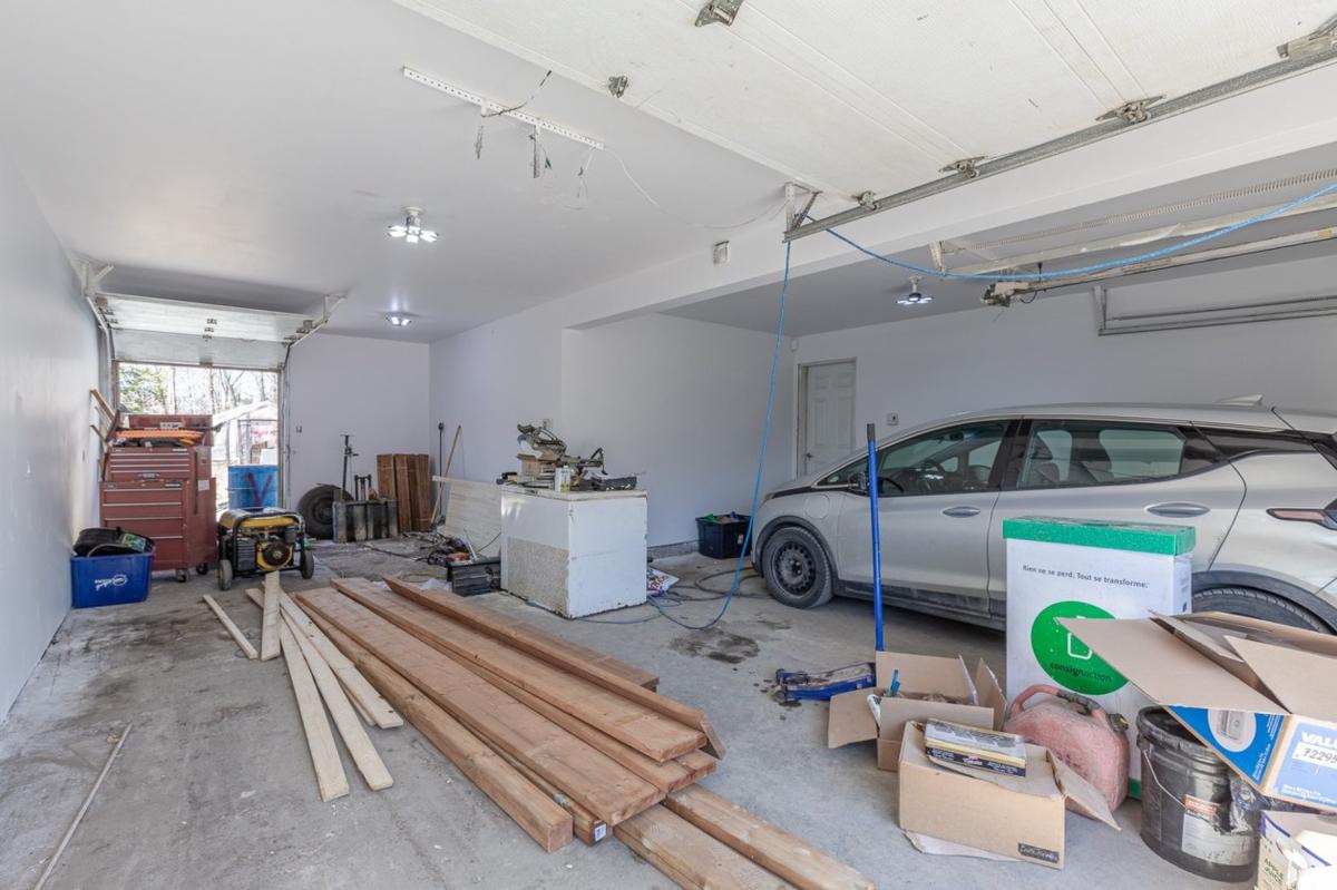 Le garage surdimensionné