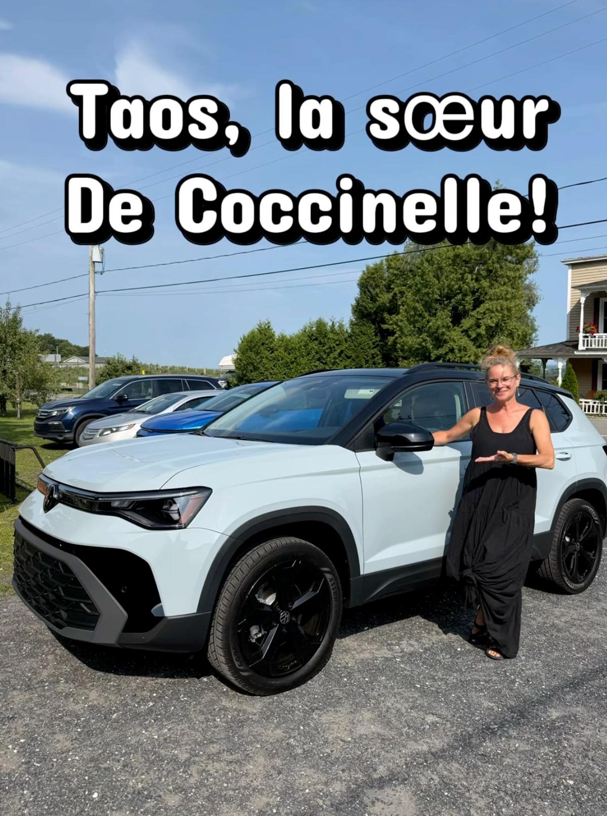 Annie Brocoli et son Volkswagen Taos