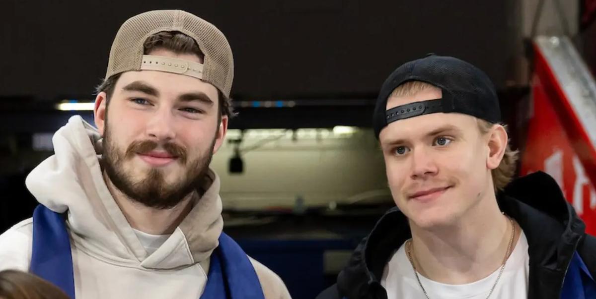 Kirby Dach et Kaiden Guhle