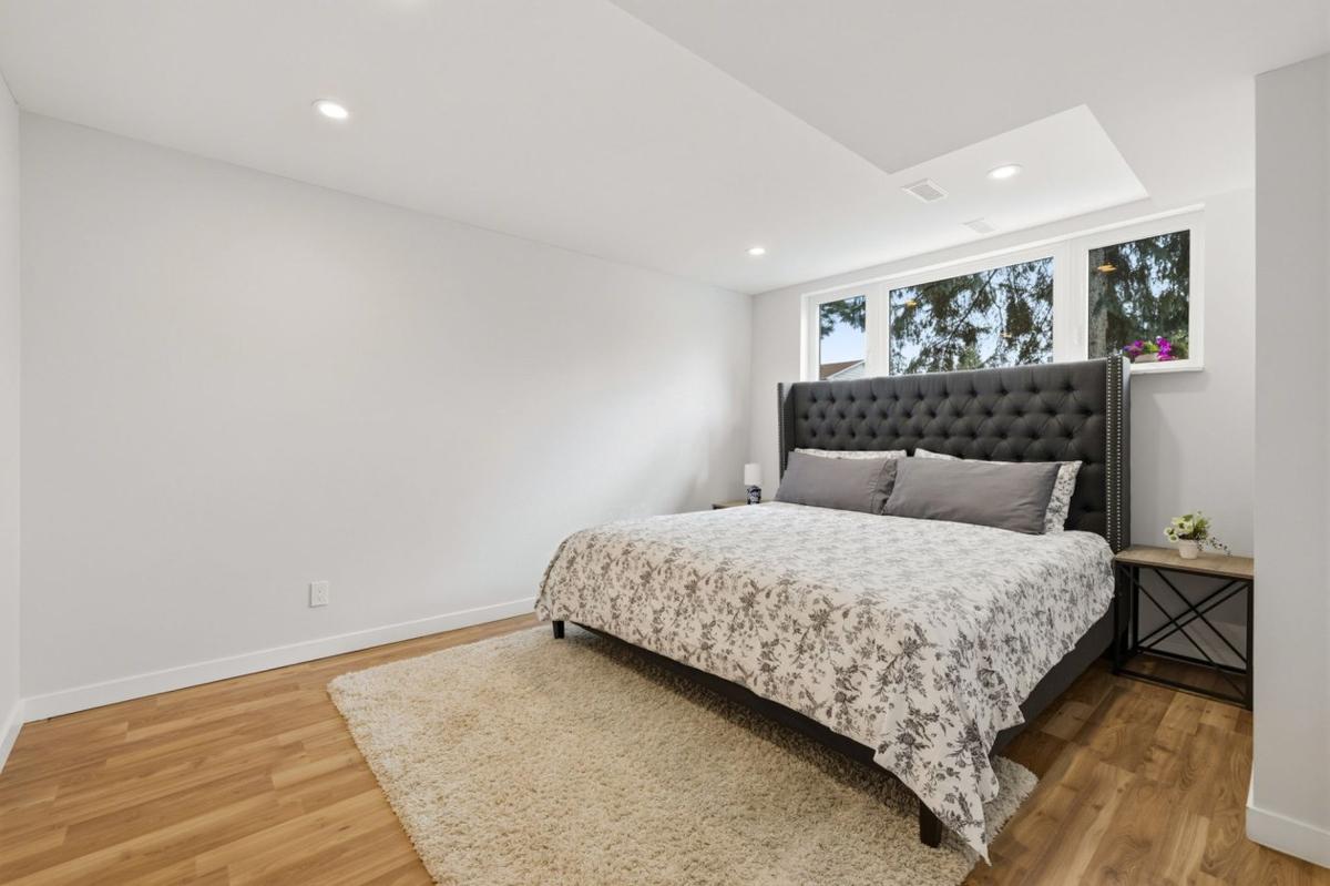 Chambre aménagée au sous-sol