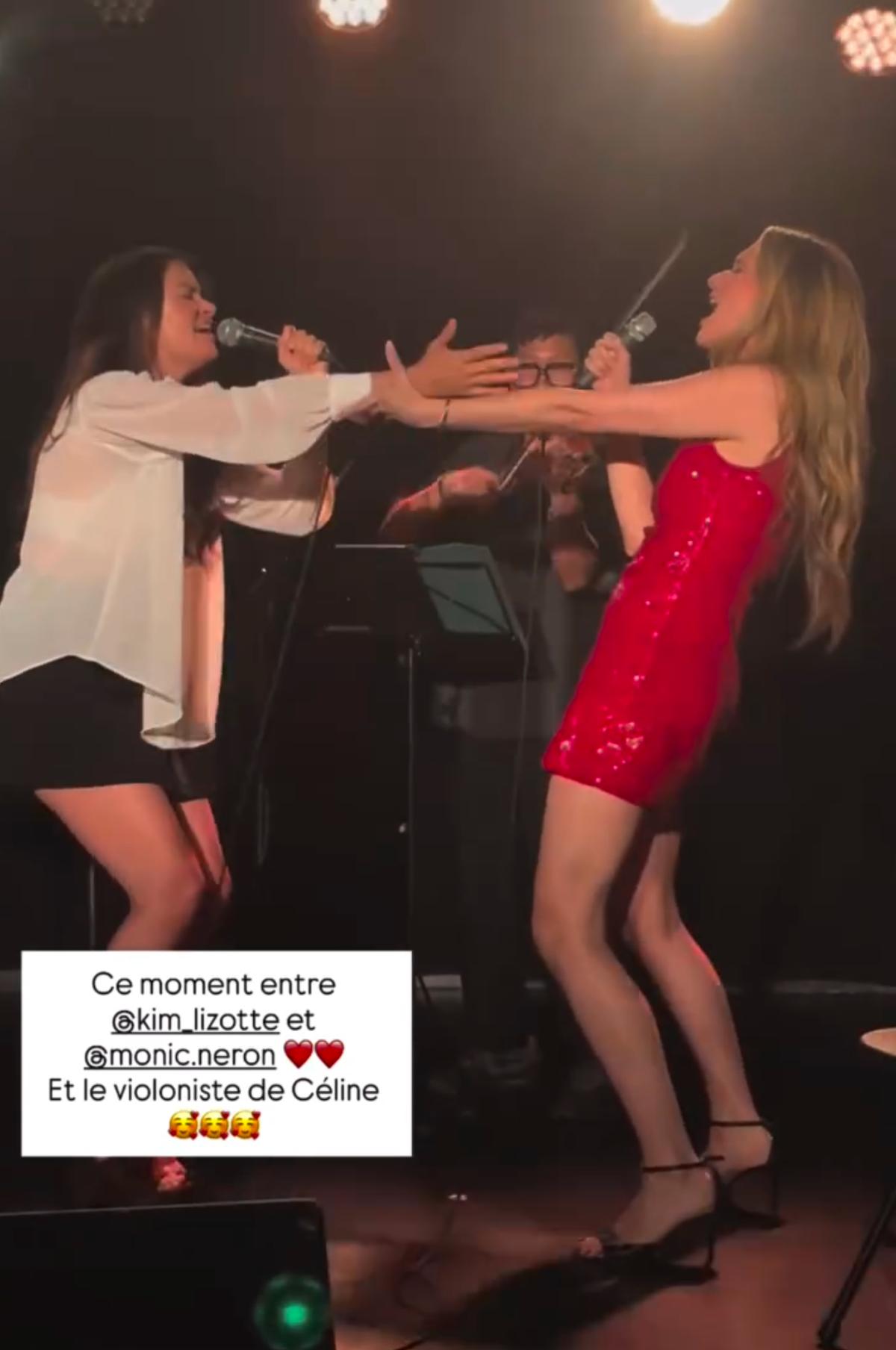 Monic Néron et Kim Lizotte