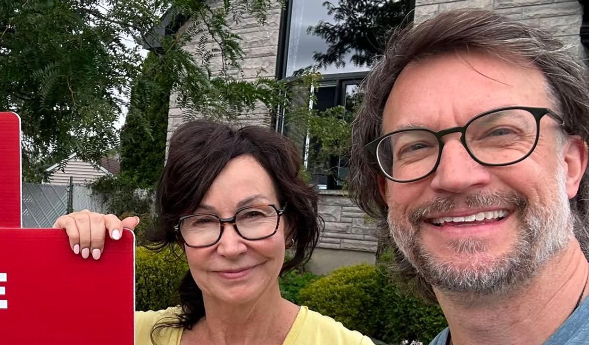 Josée Boudreault et son amoureux Louis-Philippe Rivard