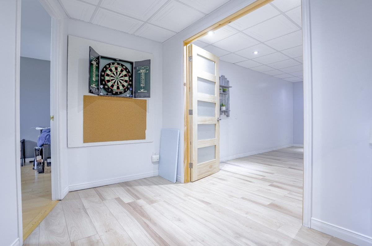 Salle familiale au sous-sol