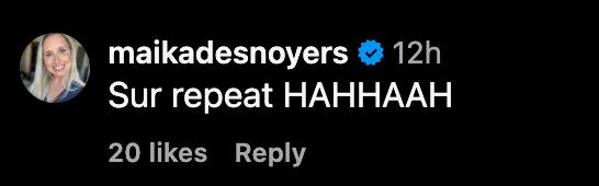 commentaire Instagram