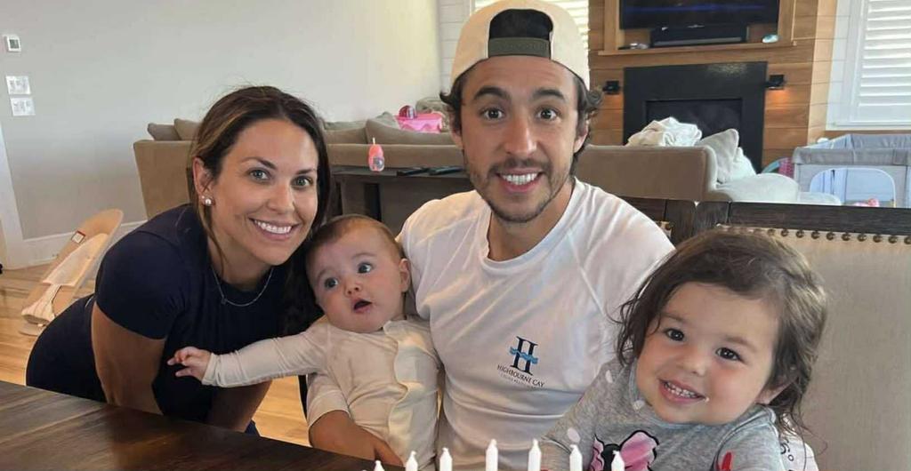 Johnny Gaudreau et sa famille