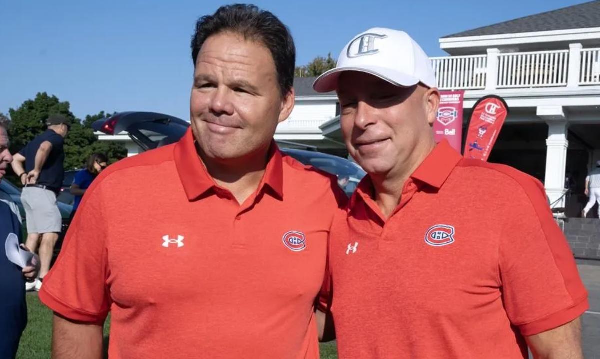 Kent Hughes et Jeff Gorton