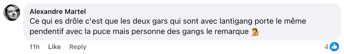 Commentaire sur les bijoux d'Antigang