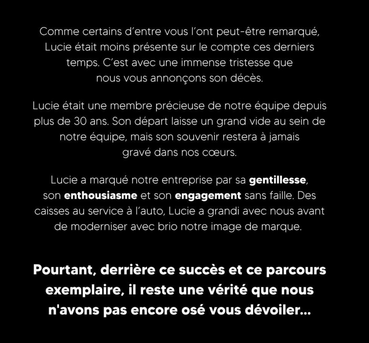 Message de Lafleur