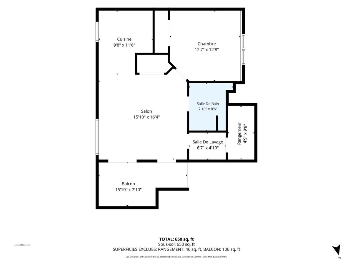 Plan du condo