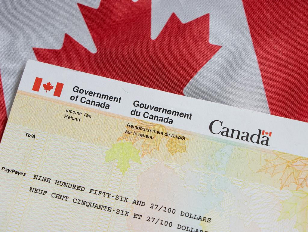 Chèque du gouvernement du Canada