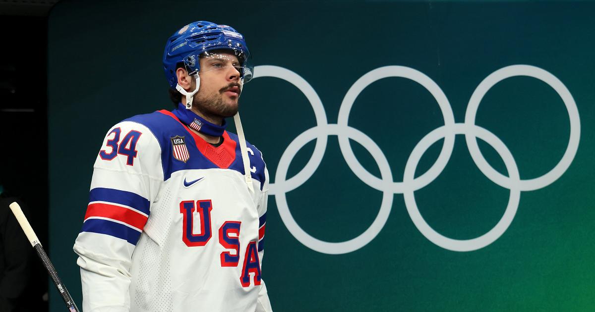 Auston Matthews-USA-Olympics-PHNX Hockey-X