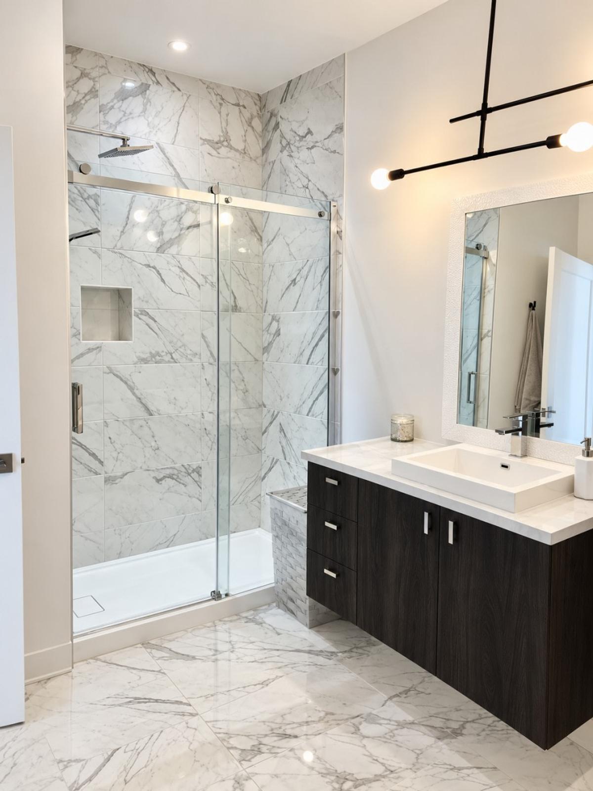 Salle de bain moderne