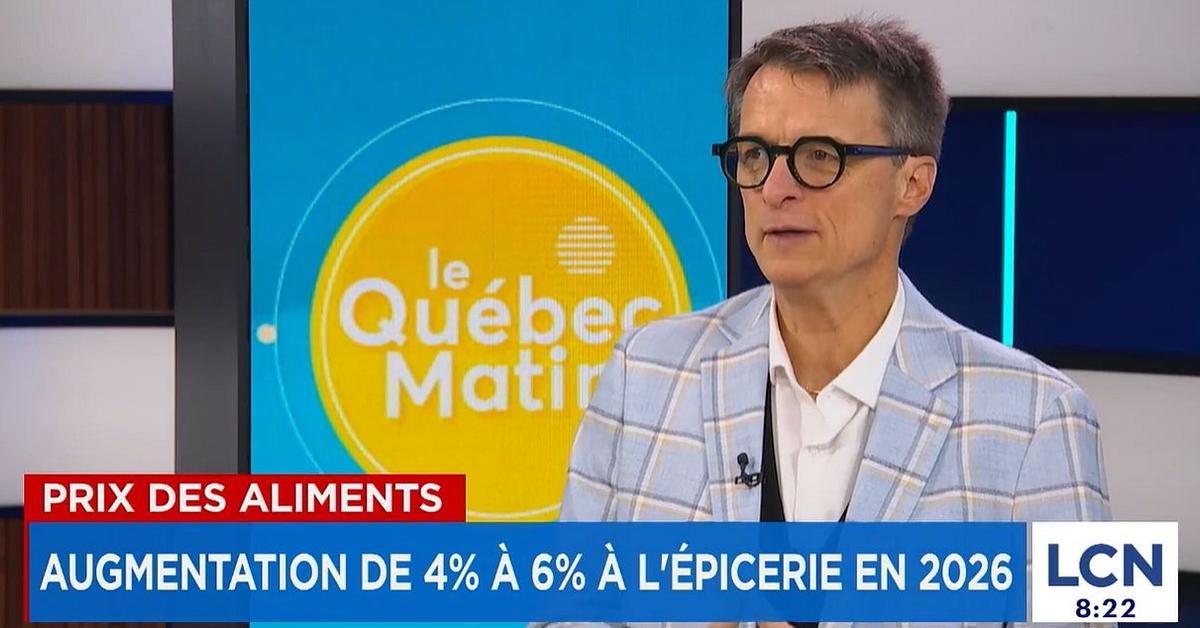 Capture vidéo LCN, Le Québec Matin - entrevue avec Sylvain Charlebois