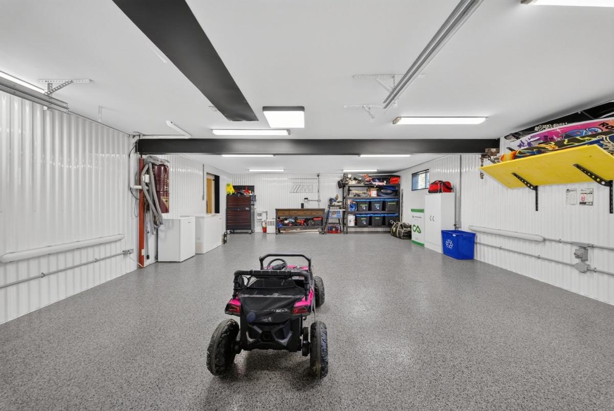 Entrée du garage