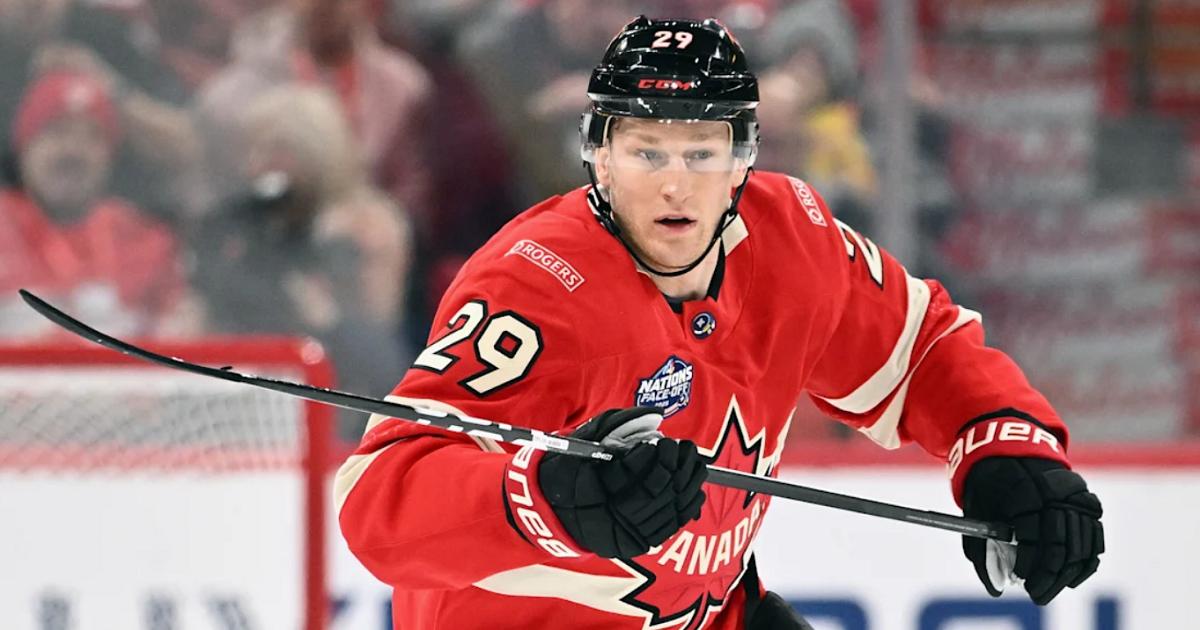 Nathan MacKinnon-Four Nations-Minas Panagiotakis-Getty