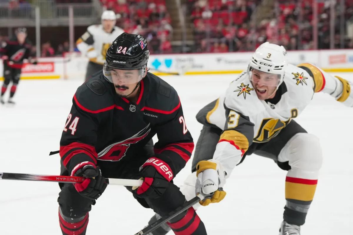 Seth Jarvis and Mitch Marner