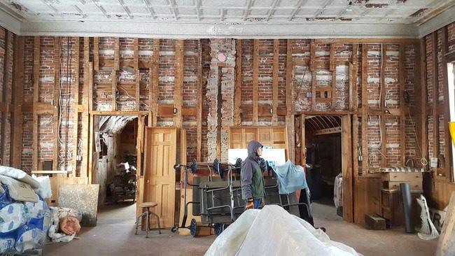 Rénovation vieille école