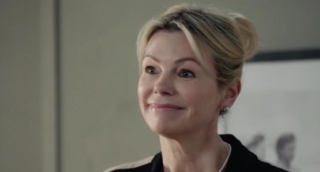 Caroline Néron dans son rôle de Claude Coupal dans STAT