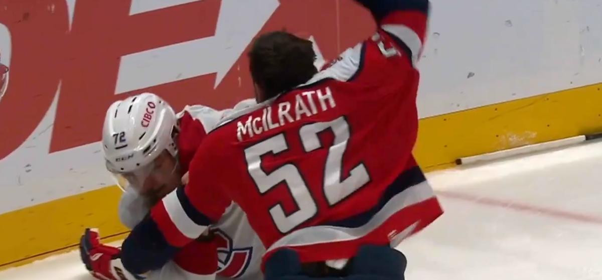 Arber Xhekaj affronte Dylan McIlrath