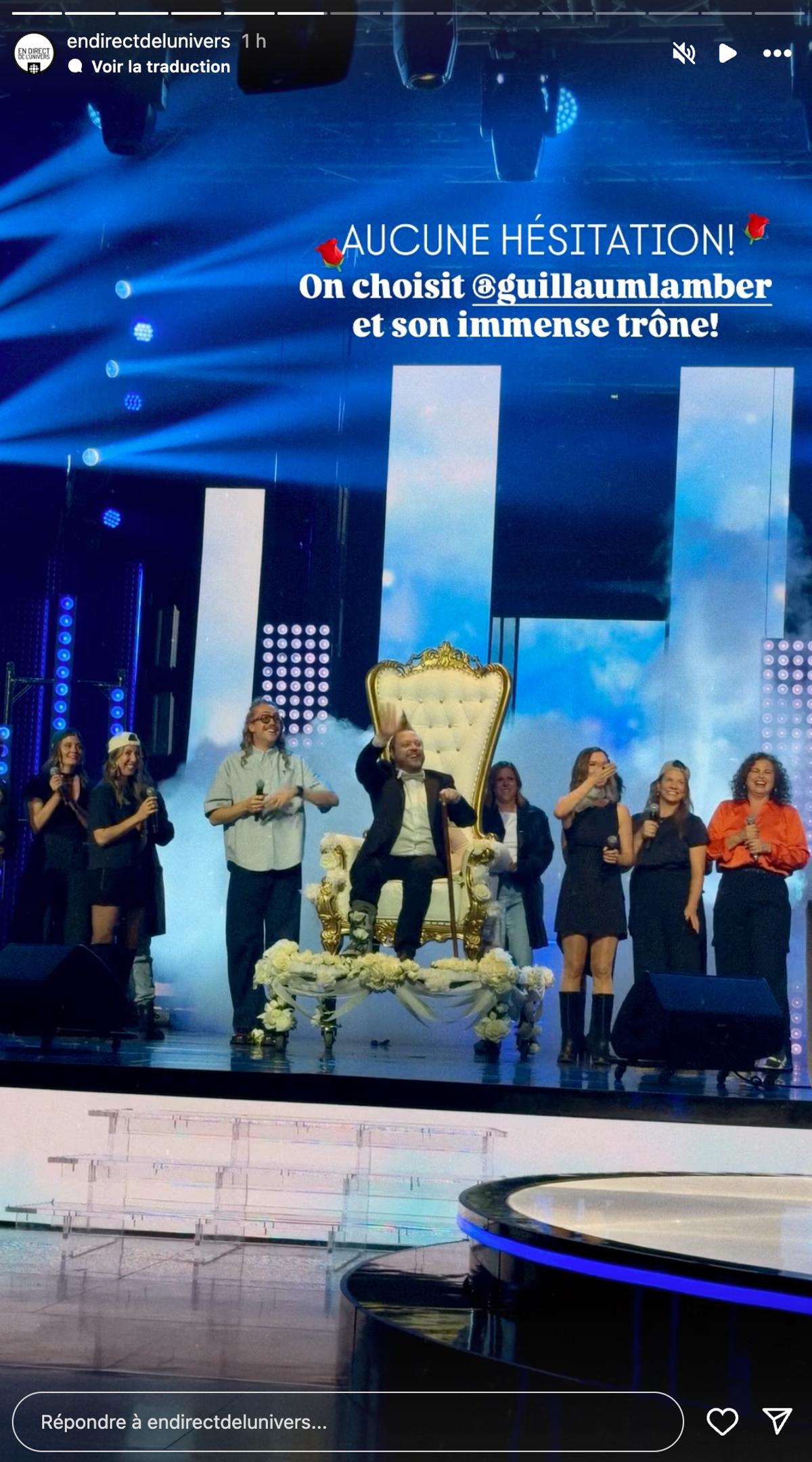 Guillaume Lambert à En direct de l'Univers