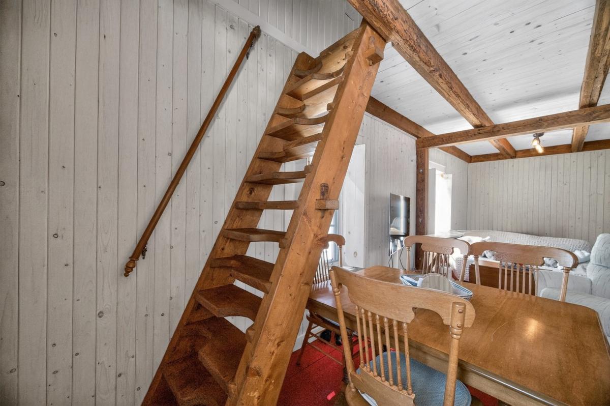 L'escalier vers l'étage