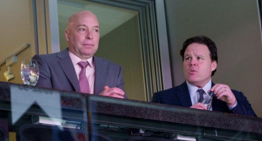 Kent Hughes et Jeff Gorton