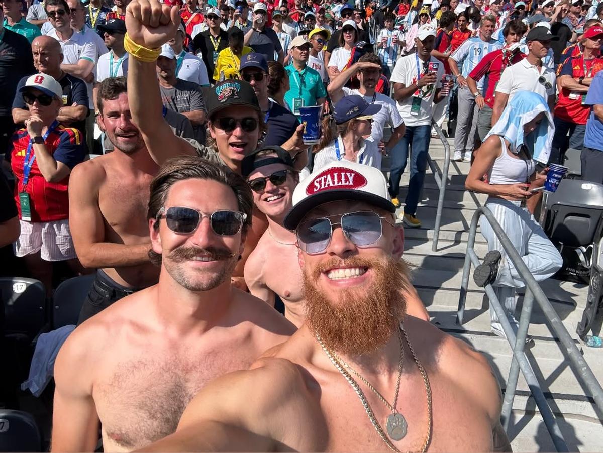 Filip Forsberg-Dylan Larkin-Cole Caufield-Trevor Zegras-Georhe Kittle-Instagram
