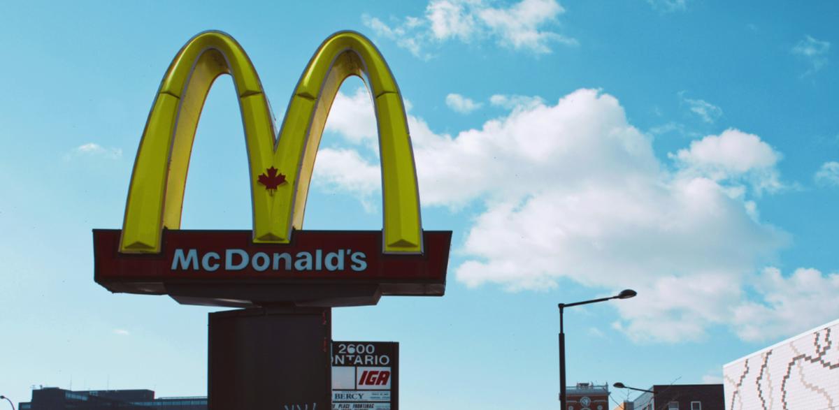 Un McDonald's à Montréal