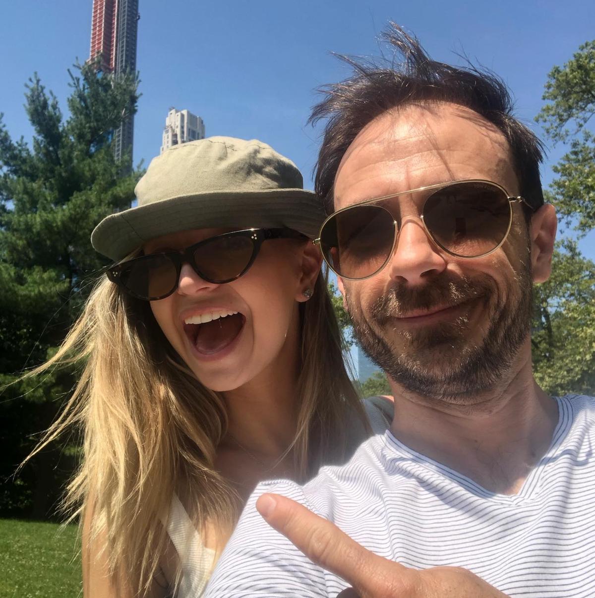 Ludiving Reding et son père Sébastien