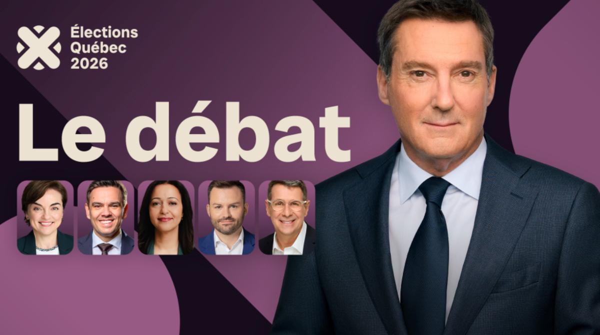 Le débat des chefs à Radio-Canada