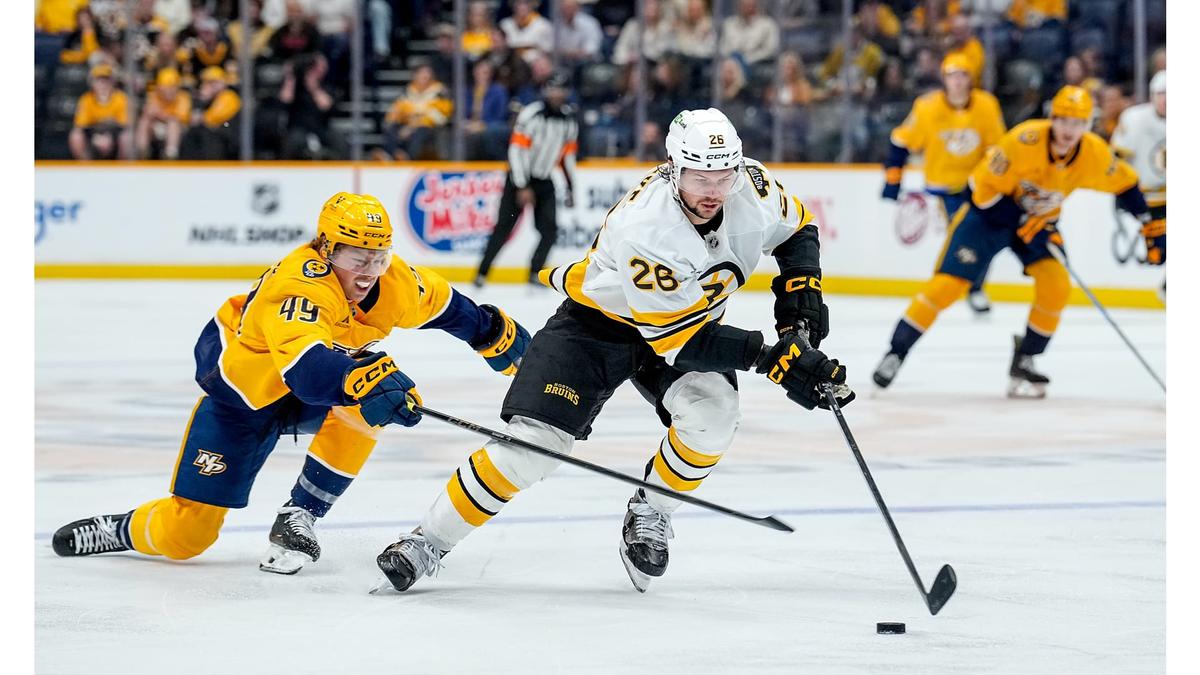 Nashville Predators and Boston Bruins