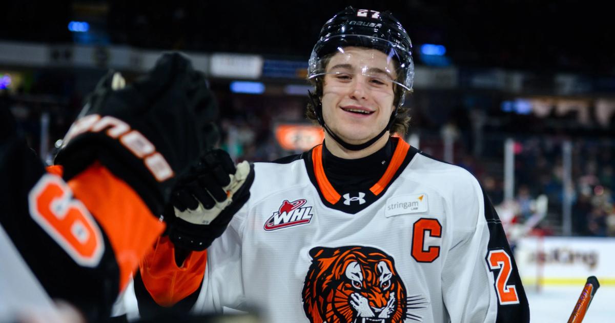 Bryce Pickford Tigers Medecine Hat sourire