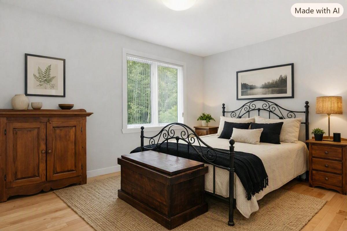 Chambre principale spacieuse