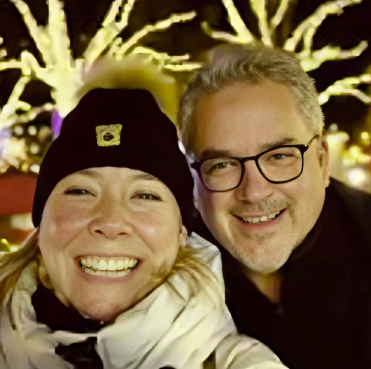 Ève-Marie Lortie et son amoureux Clarens Lavoie 