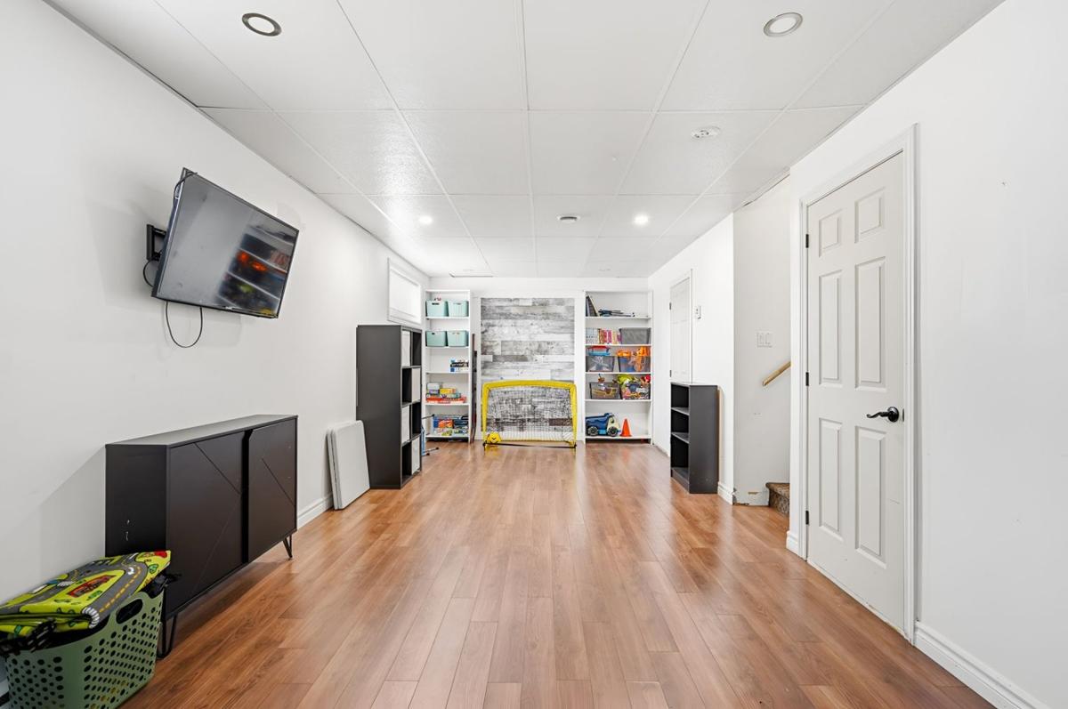 Salle familiale au sous-sol