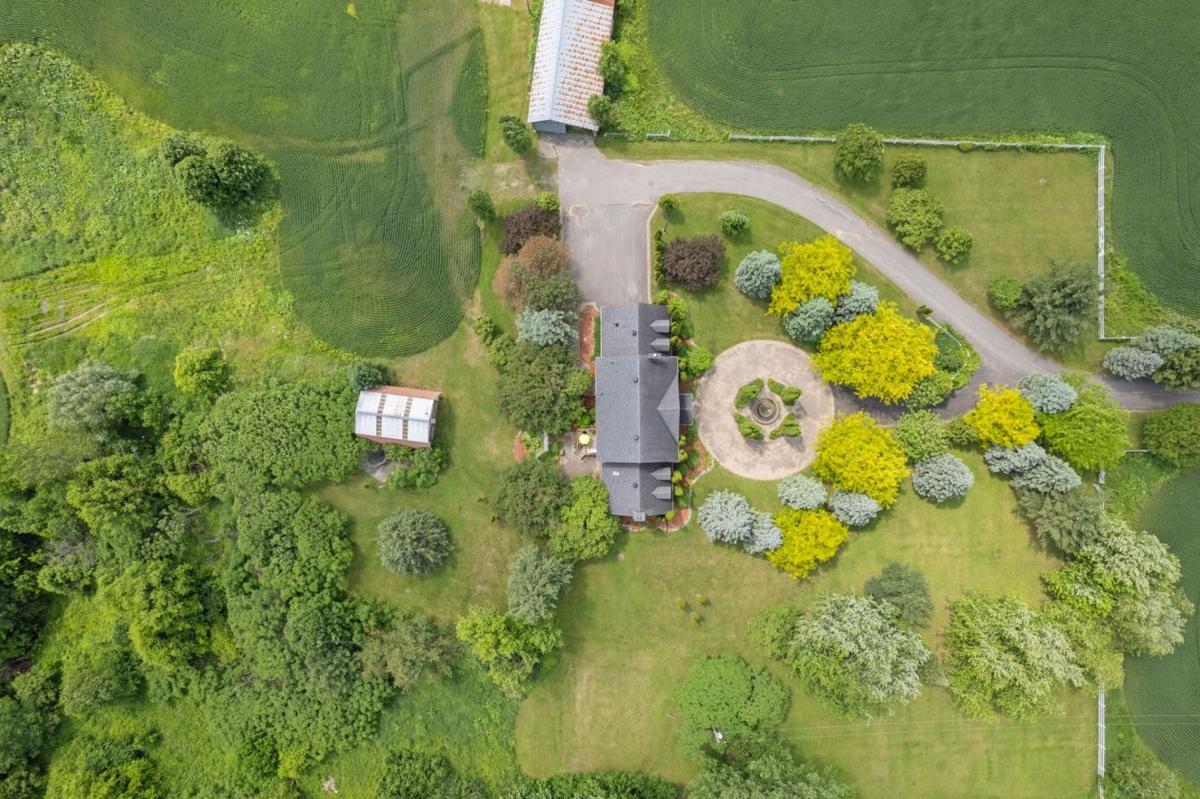 Survol des terres agricoles