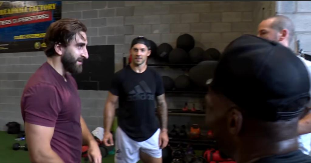 Nicolas Cloutier, Kristopher Letang, Bokondji Imama et Jonathan Chaimberg