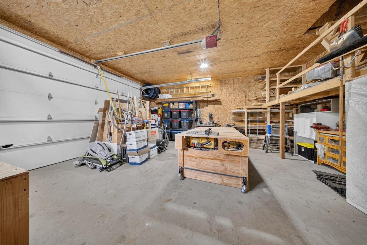 Intérieur du garage